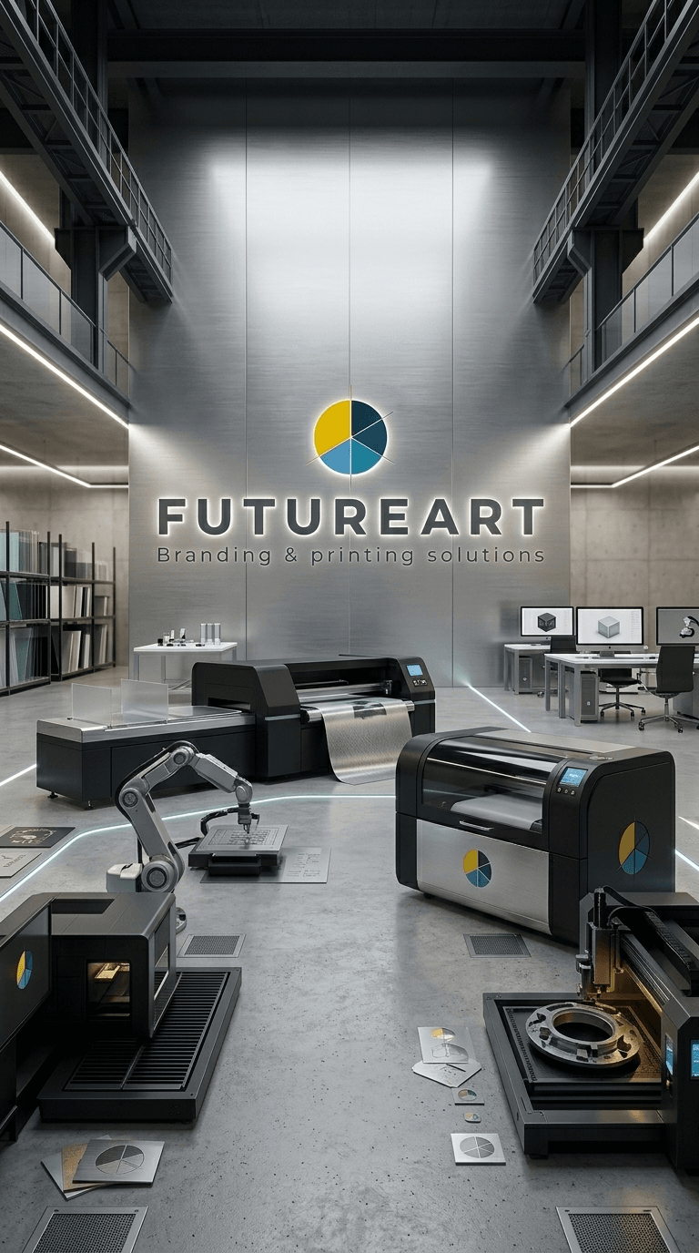 FutureArt industrial branding and printing environment