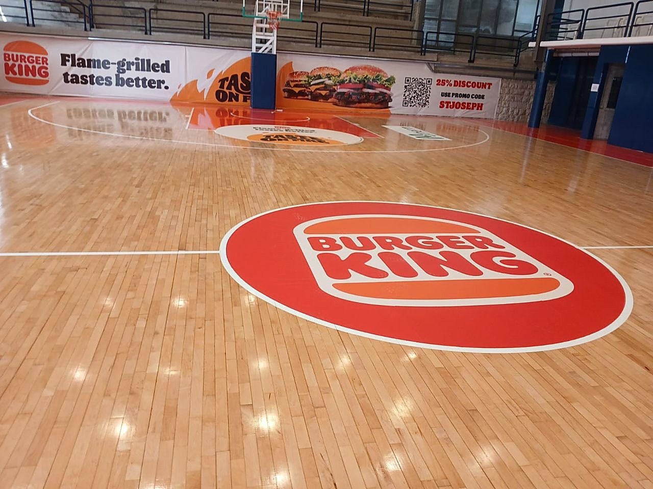 Burger King — Basketball Court Floor