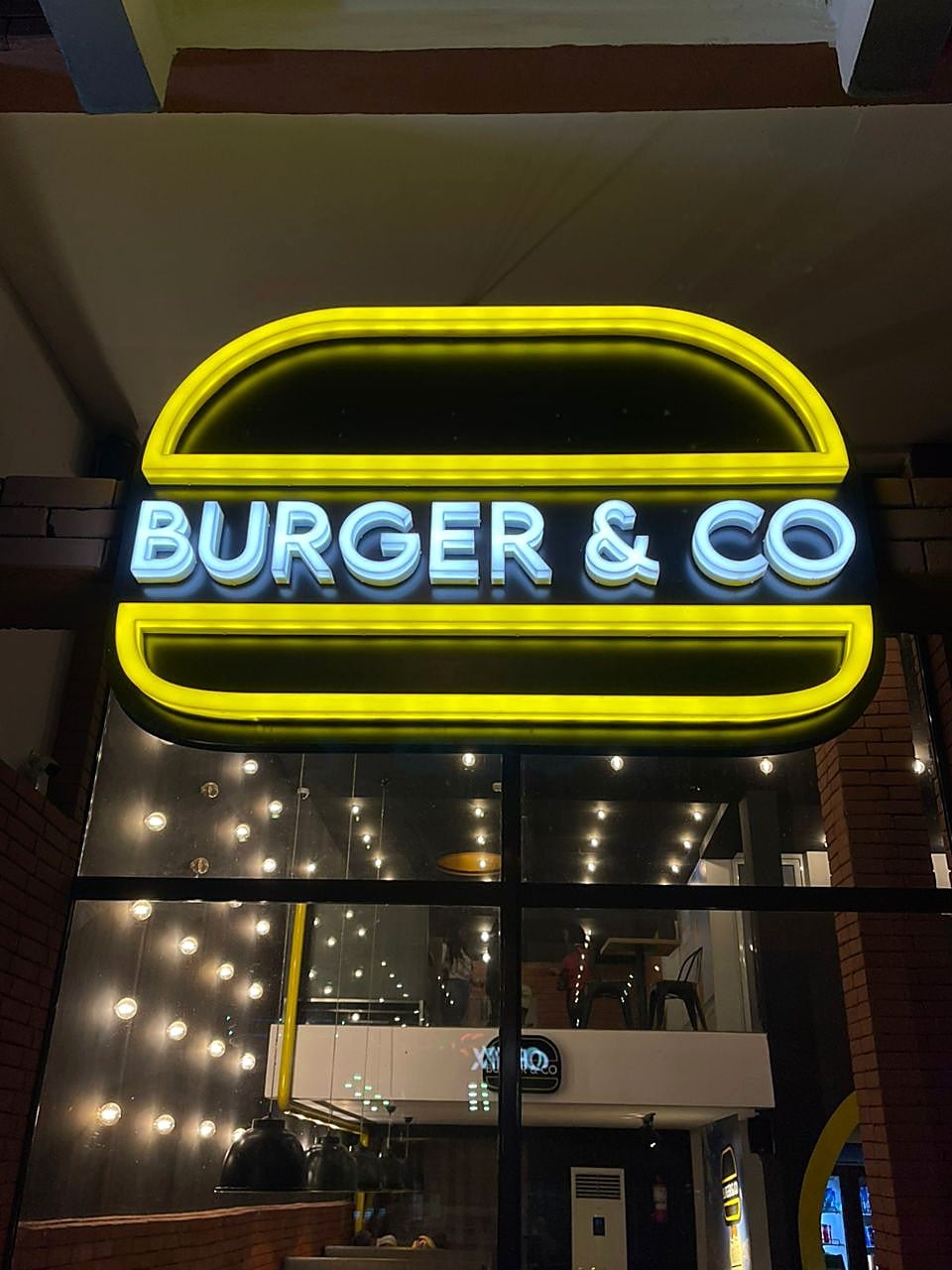 Burger & Co — Neon Signage